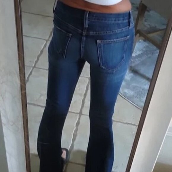 Current/Elliot "The Flip Flop" dark wash jeans - Picture 10 of 16